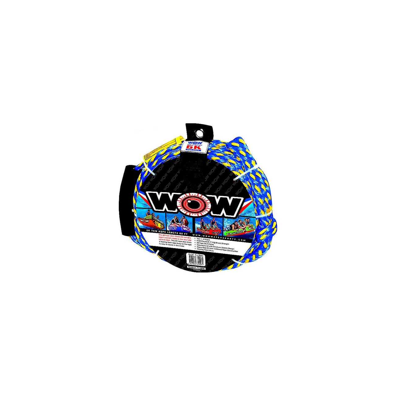 WOW Watersports - WOW Towable Tow Rope, 60', 6 Riders - 409378