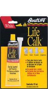 Boat life - Life Calk 1 Oz Tube White - 1305