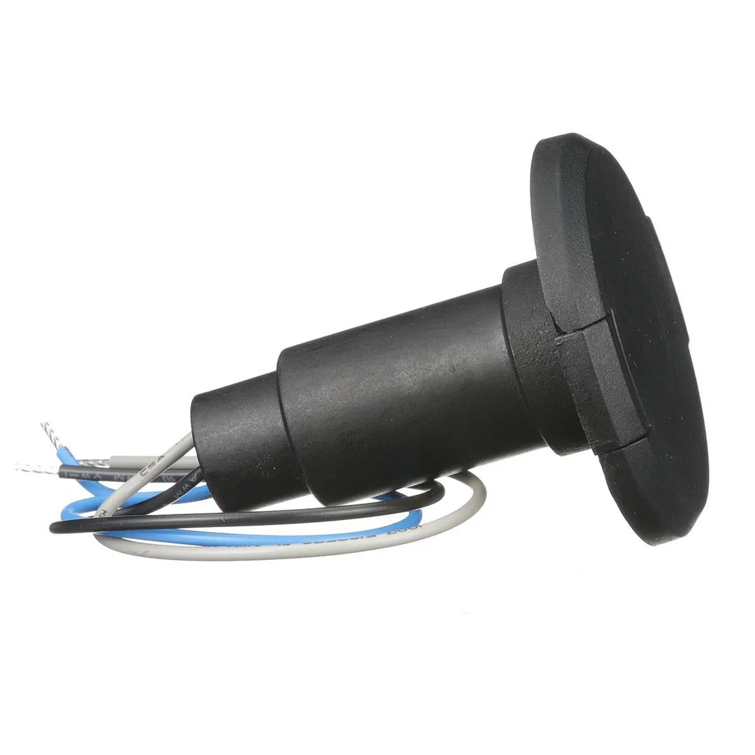 Attwood LightArmor Plug-In Base - 3 Pin - Black - Round