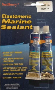 Sudbury Boat Care - Sealant Combo 1oz Ea Wht&clr - 334