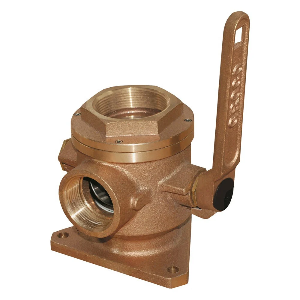 GROCO 2-1/2" Safety Seacock w/2" Side Port