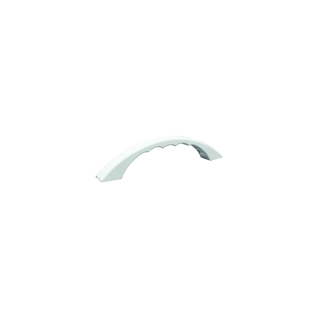 B&B Molders - B&B Molders 94164 Contemporary Grab Handle, Polar White - 94164