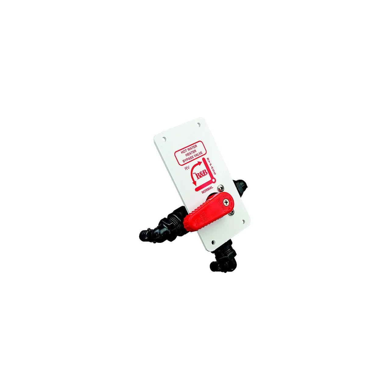 B&B Molders - 865-94228 Hot Water Tank Diverter Valve w/Red Handle - 94228