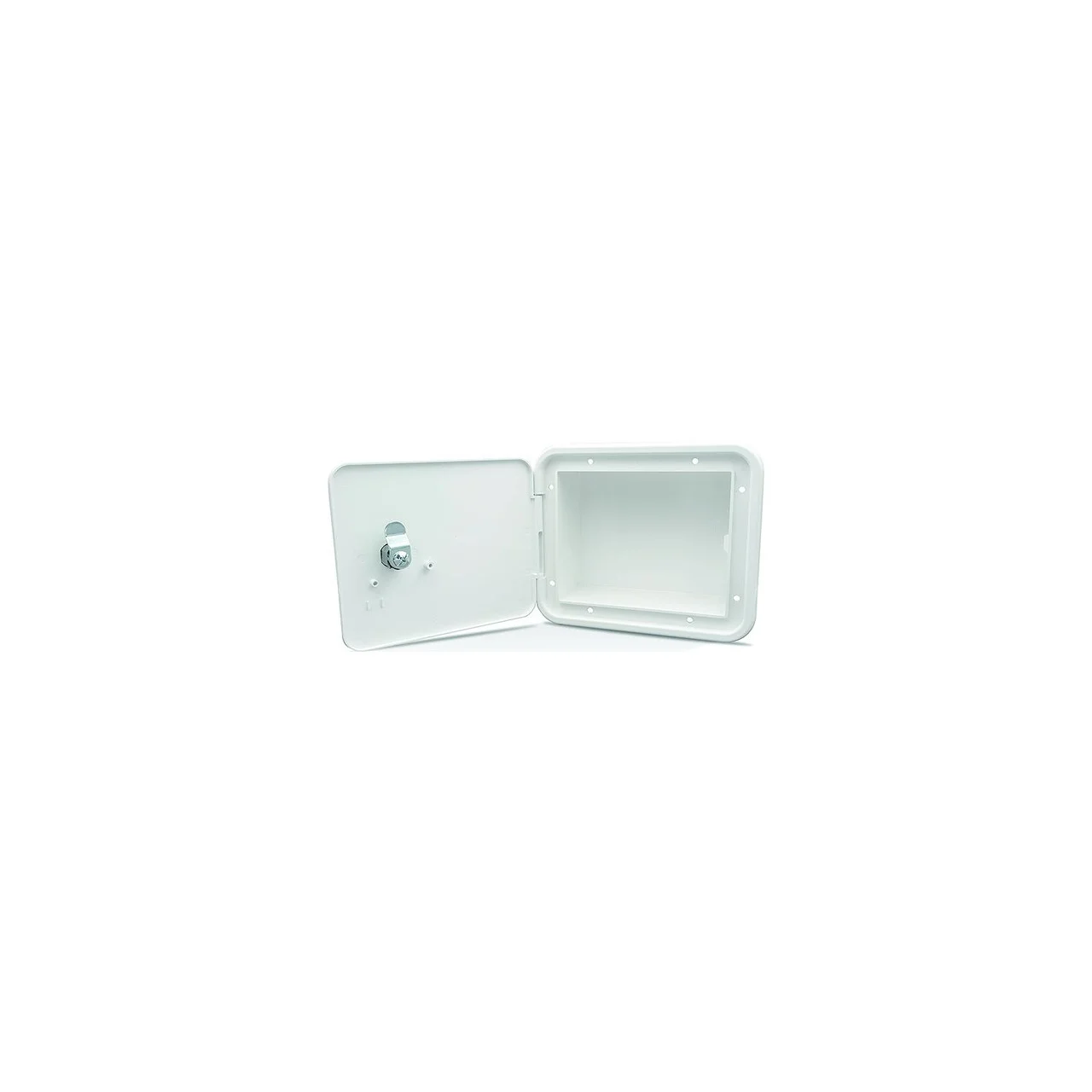 B&B Molders - 865-94310 Multi-Purpose Hatch w/Flat Back, Polar White - 94310