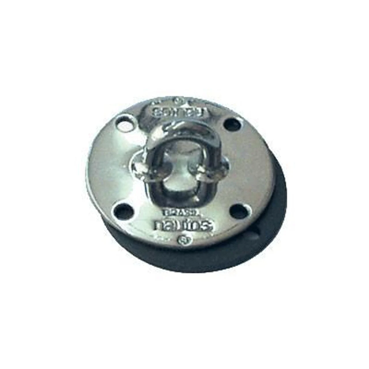 91059 Stainless Steel Pad Eye with Alloy Underdeck Plate. 8mm / 5/16"