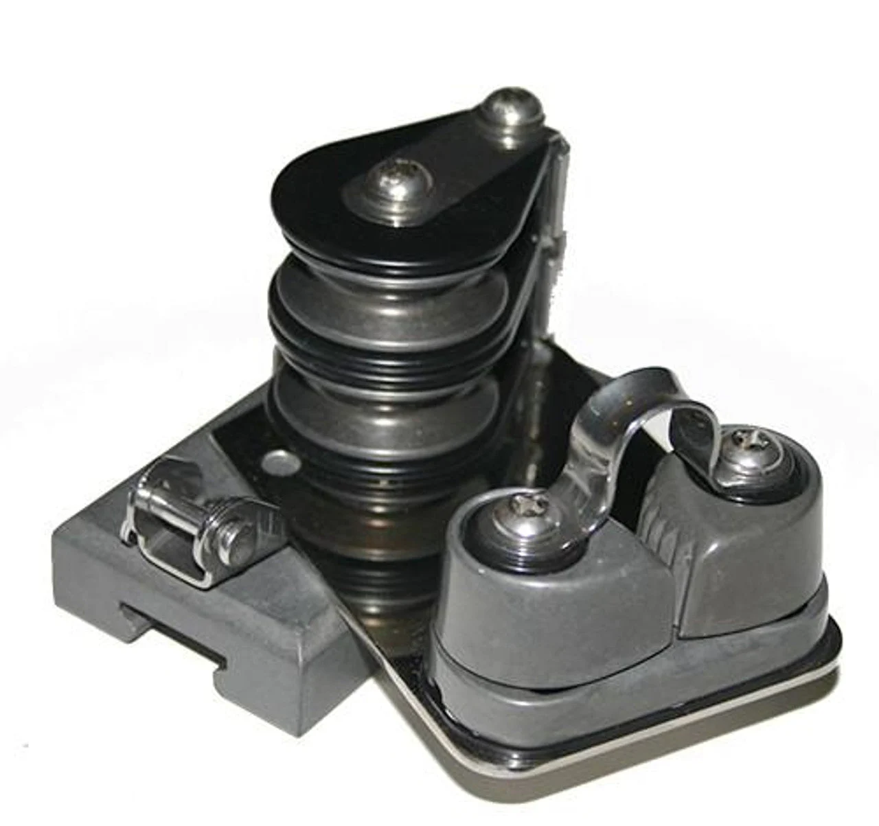 Track End Control For Main Traveller - 4:1 with Cleat -91648 - Starboard