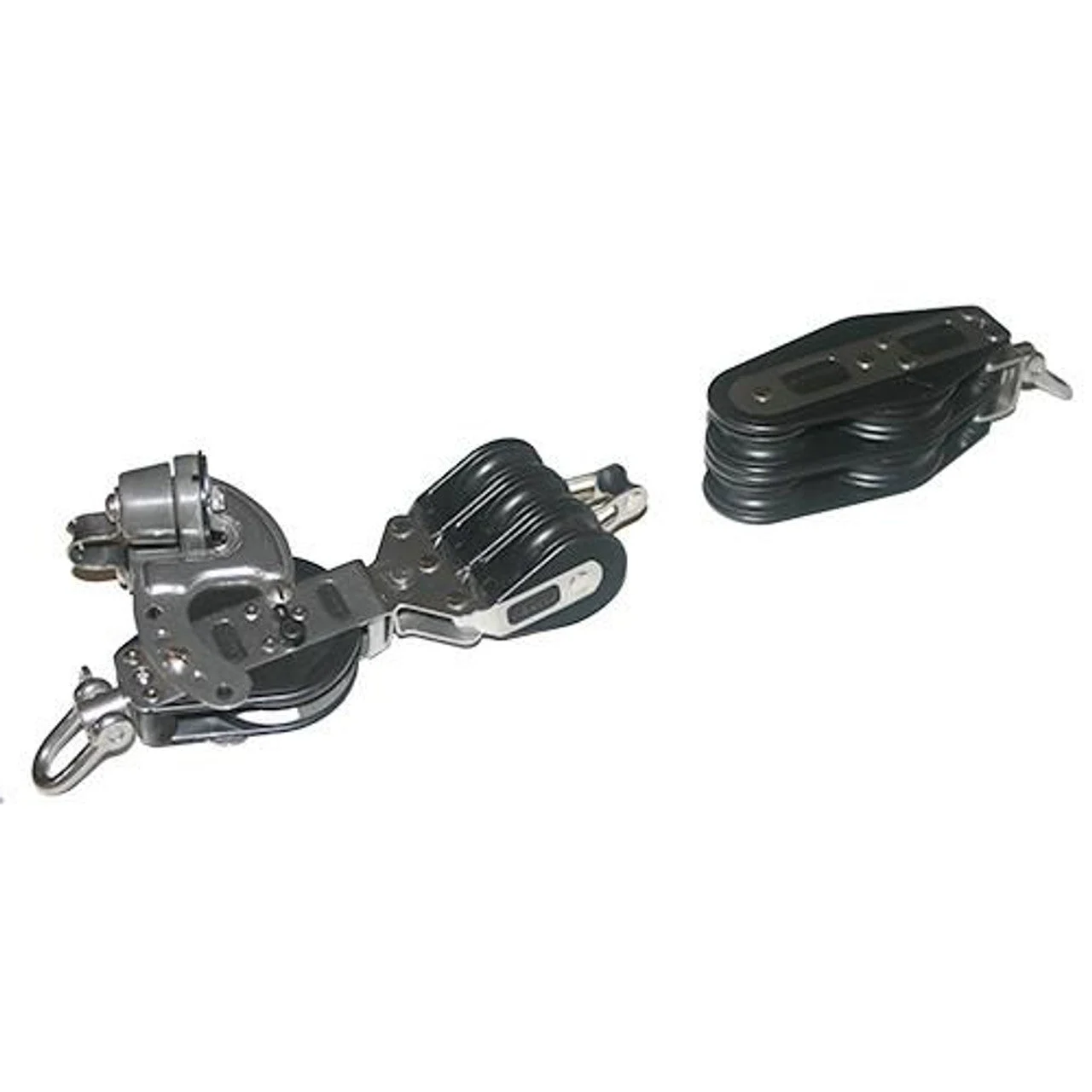 92774-440 8:1 Mainsheet Blocks Set - Ratchet with Aluminum Cam Cleat