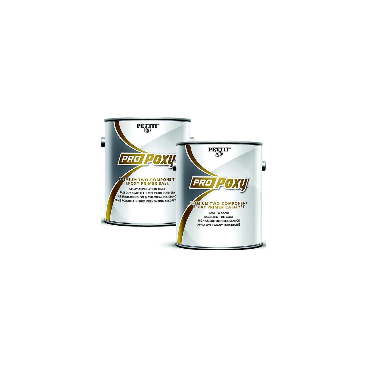 Pettit - Pettit 452045112G ProPoxy Primer, White, Gal. - 14520/452106