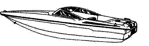 Carver Covers - Lps-19 I/o Boat Cover - 74119F10