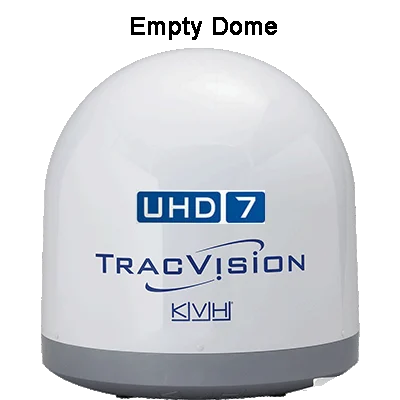 KVH TracVision UHD7 Empty Dummy Dome Assembly