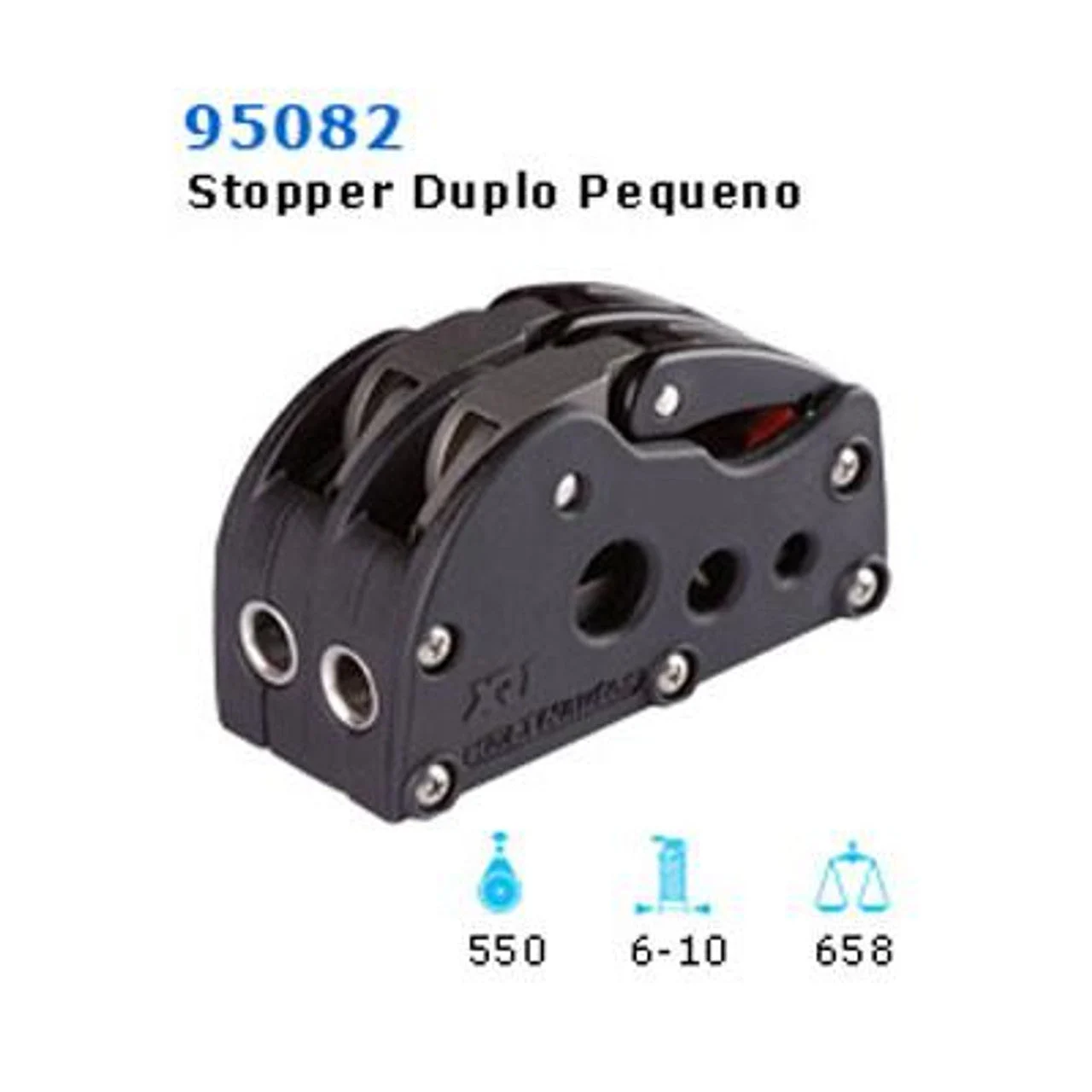 95082 Xr1 Double Rope Clutch