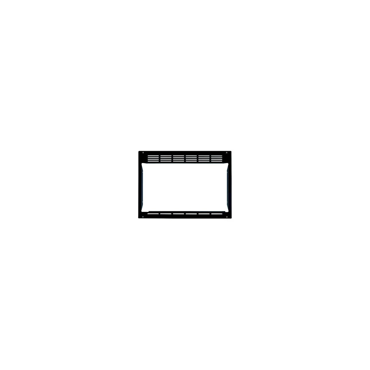 GE Appliances - GE JX1095STBB Microwave Built-In Trim Kit, Black - JX1095STBB