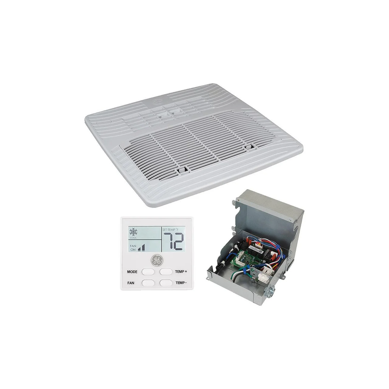 GE Appliances - GE RVACDKITW Air Conditioner Accessory Kit, Non-Ducted, White - RVAC-DKITW