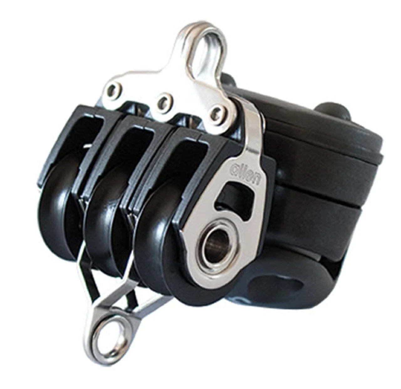 Allen Brothers 30mm Dynamic Triple Block with Inverted Cleat and Becket