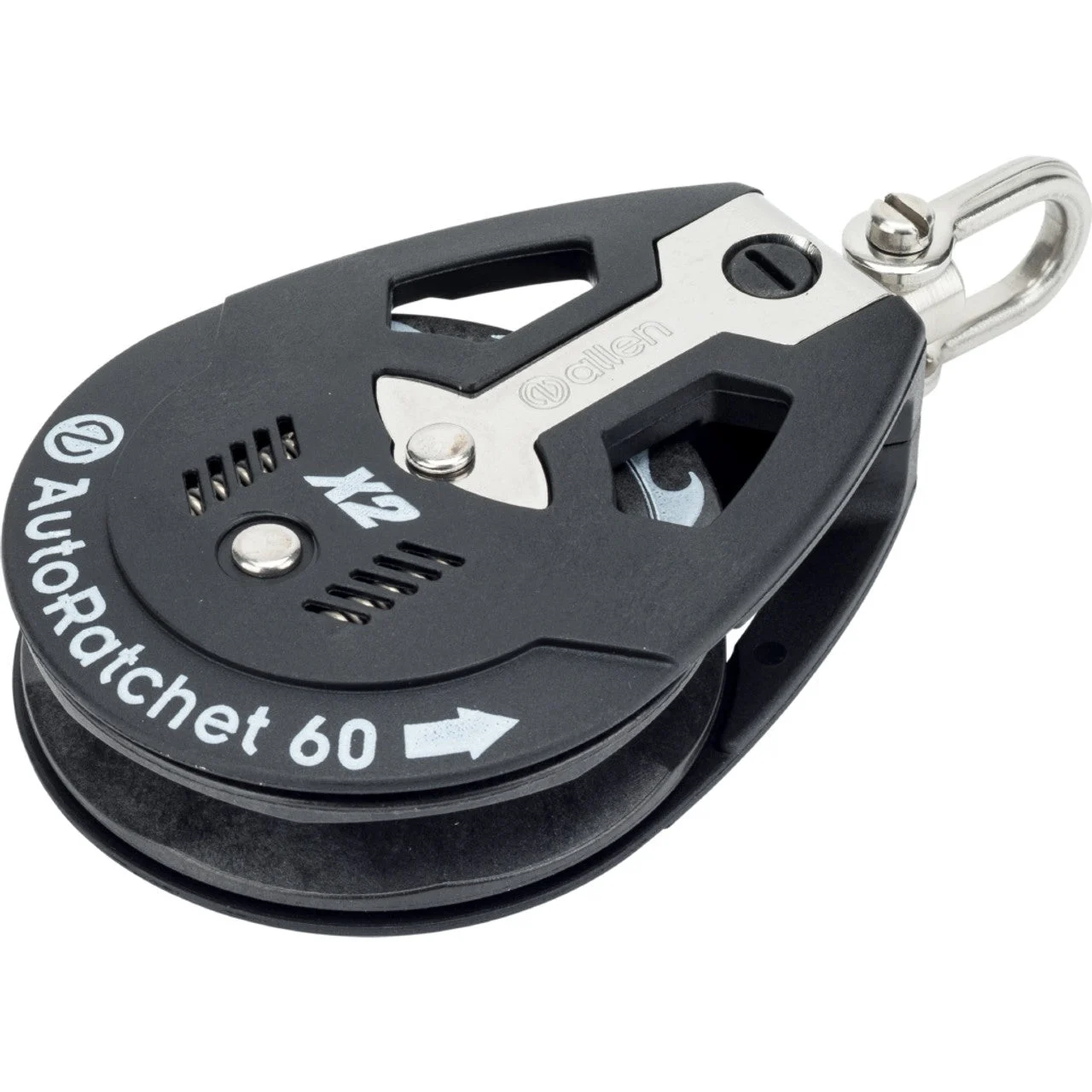 Allen Brothers 60mm Autoratchet Block With Wave Sheave