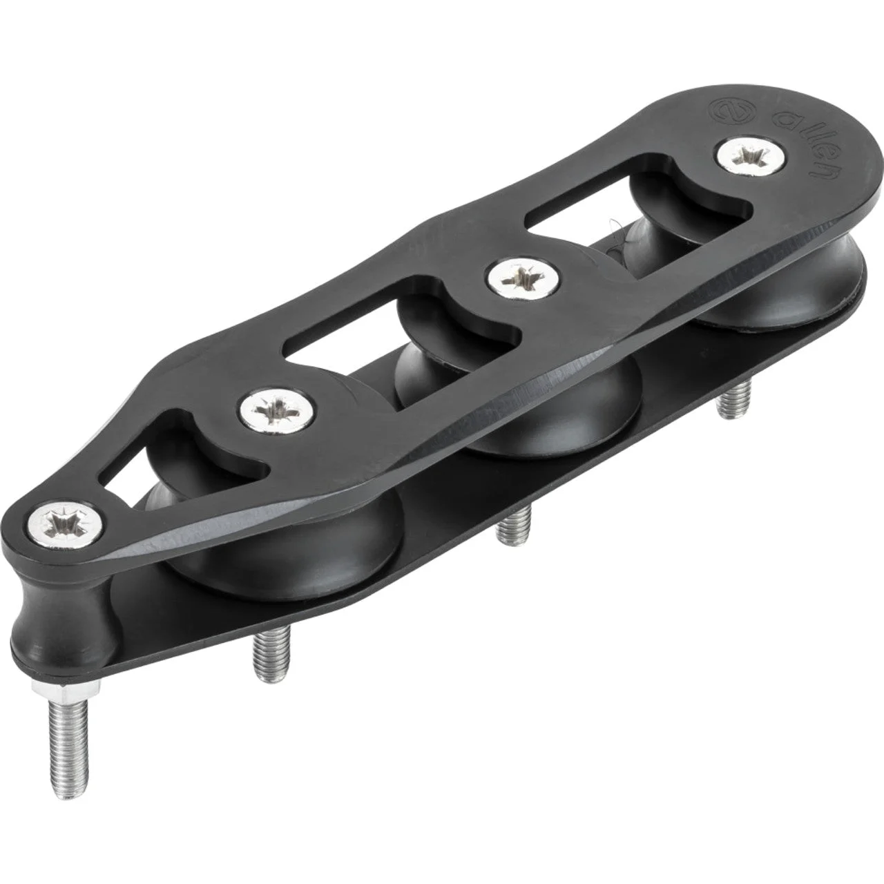 Allen Brothers 40mm Plain Bearing 3 Sheave Deck Organiser