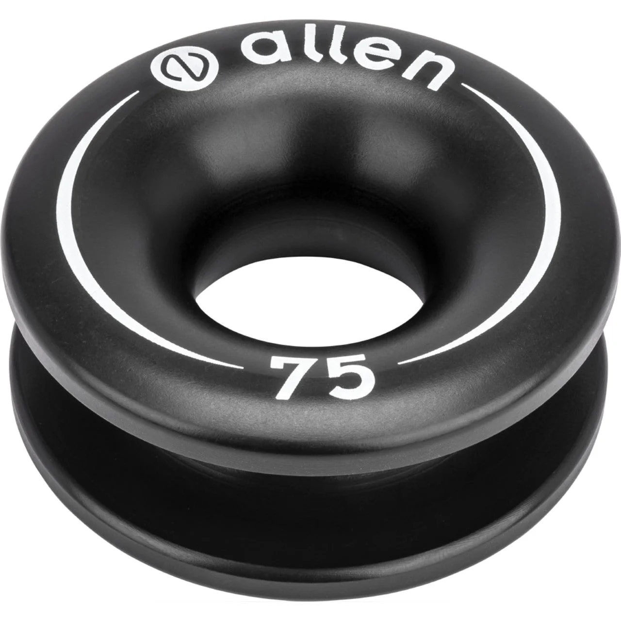 Allen Brothers 75mm X 31mm X 28mm Aluminium Thimble Black