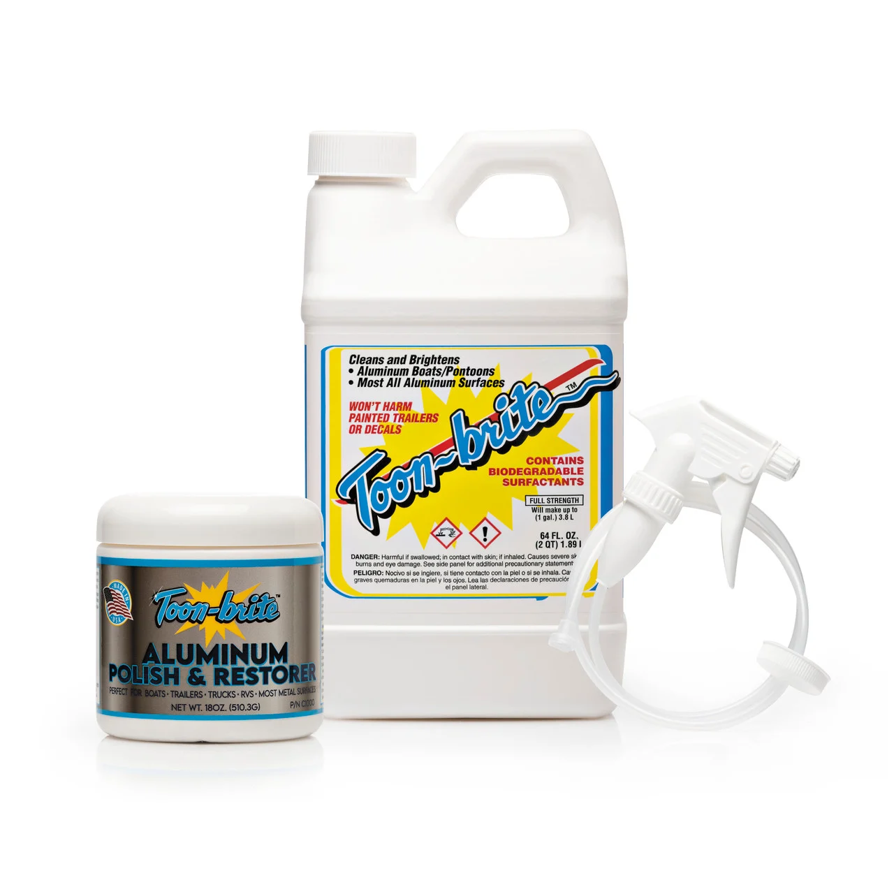 M&l Marine, Inc. - Toon-brite, Aluminum Cleaner & Polish Kit - BC1000