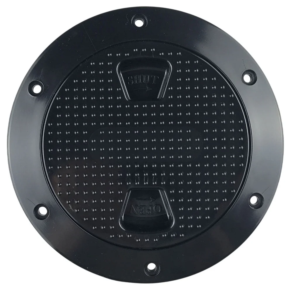 Beckson Deck Plate 4" Scr Dimp