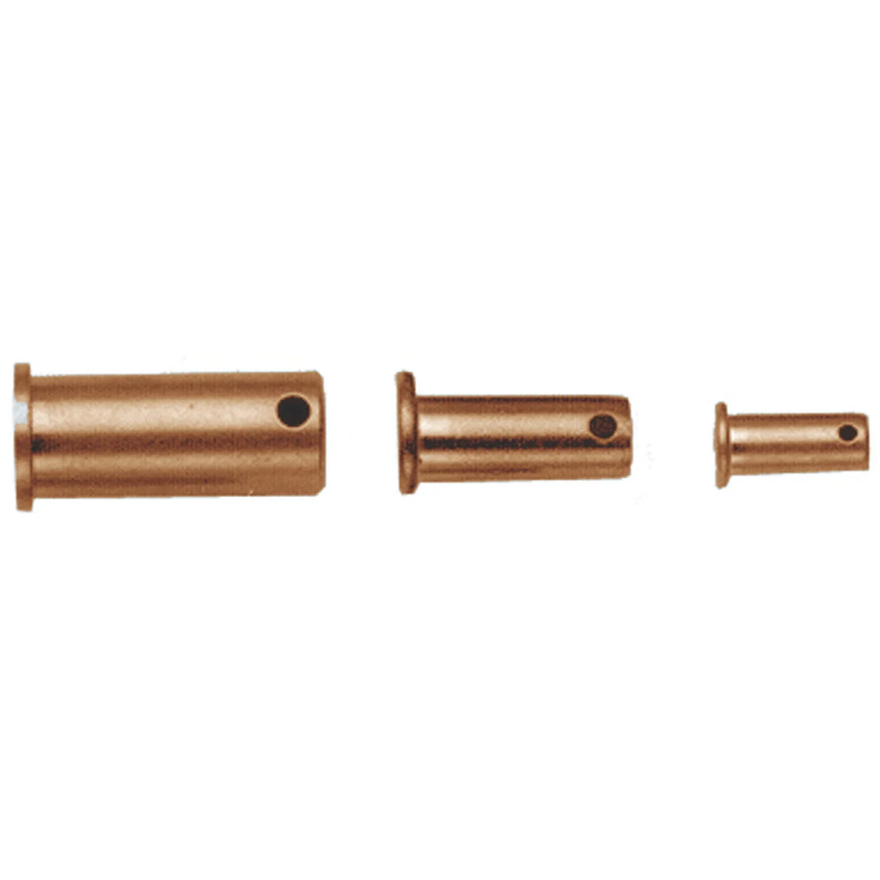 Johnson Marine Bronze Clevis Pins 1, 1/2 Dia - 1 Pack