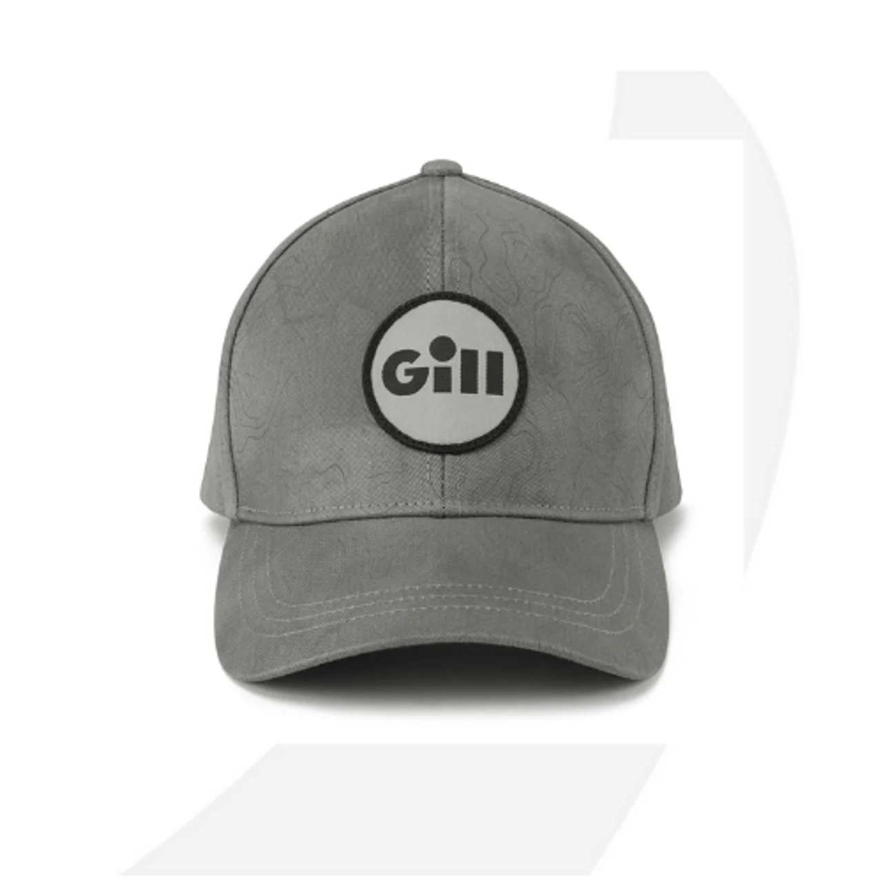 Gill Logo Trucker Cap (Glacier Camo). Clearance