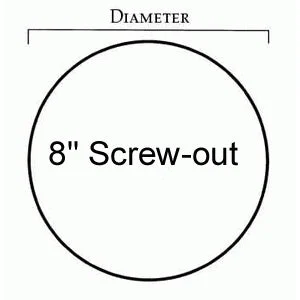 Beckson Gasket Only 8" SCR DP