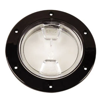 Beckson Deck Plate 4" SCR Blk/Clr
