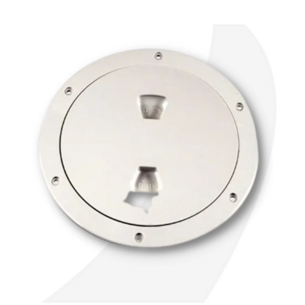 Beckson DP60-W Screw-Out Deck Plate
