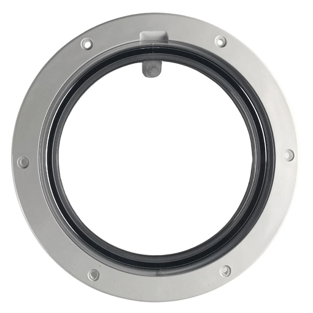 Beckson Deck Plate 6" Pry White/Clear