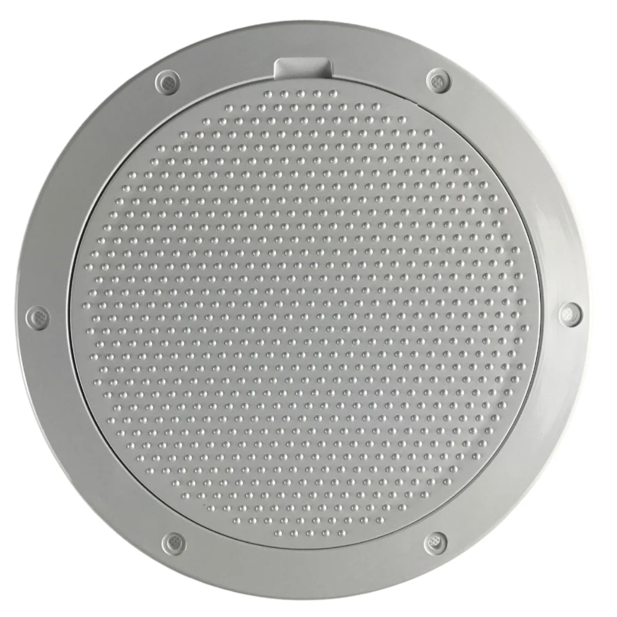 Beckson Deck Plate 6" Pry Dimple White