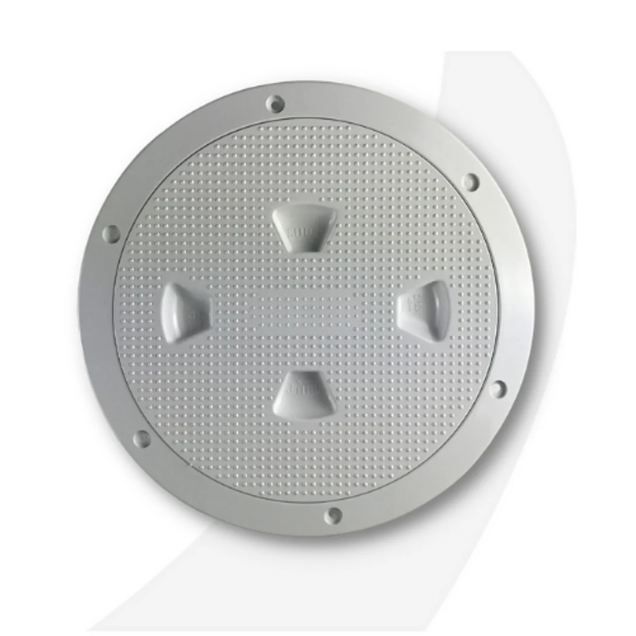 Beckson DP82-W Screw-Out Deck Plate