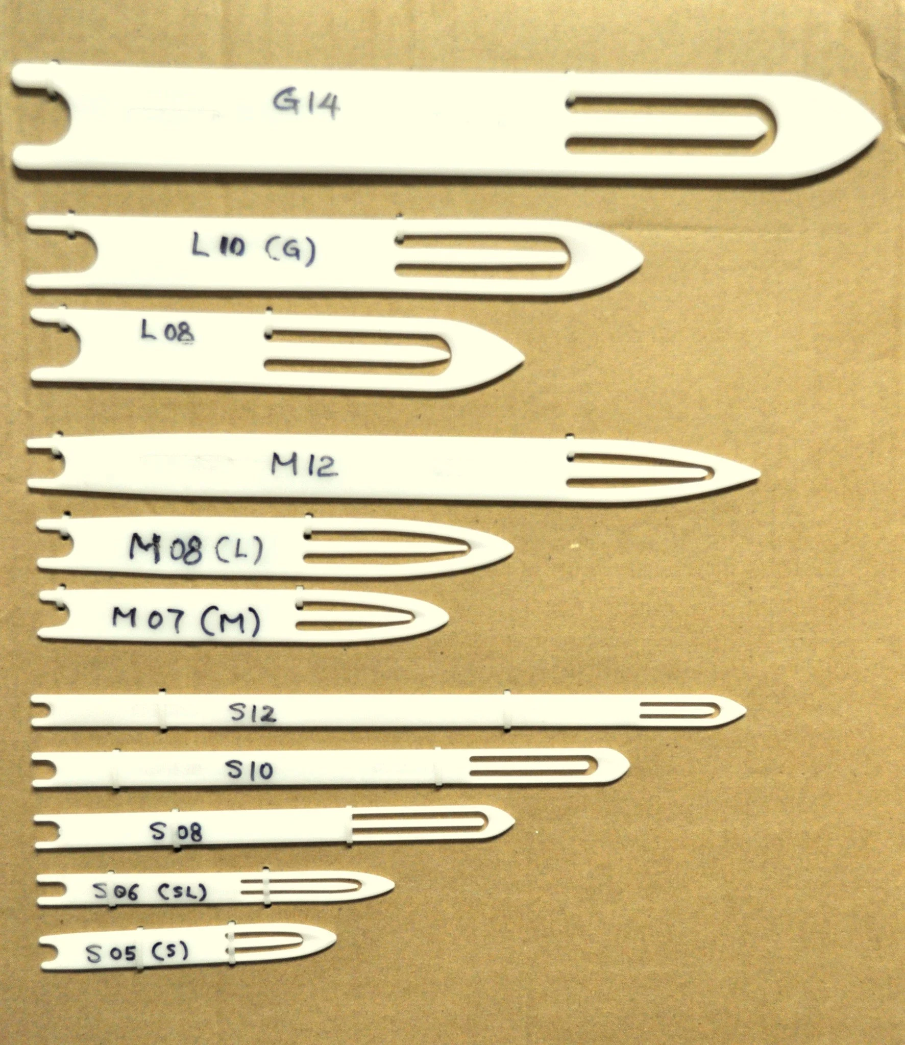 Net Needles - Classic White (Doz)