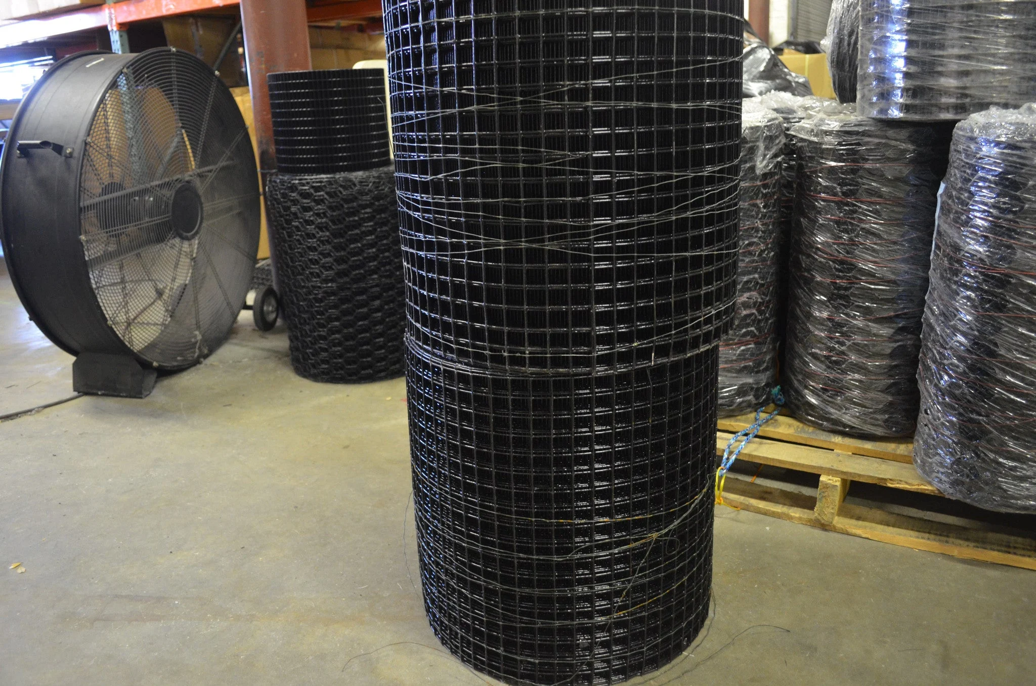 Trap Wire-Vinyl Coated Square Mesh 1"x1"