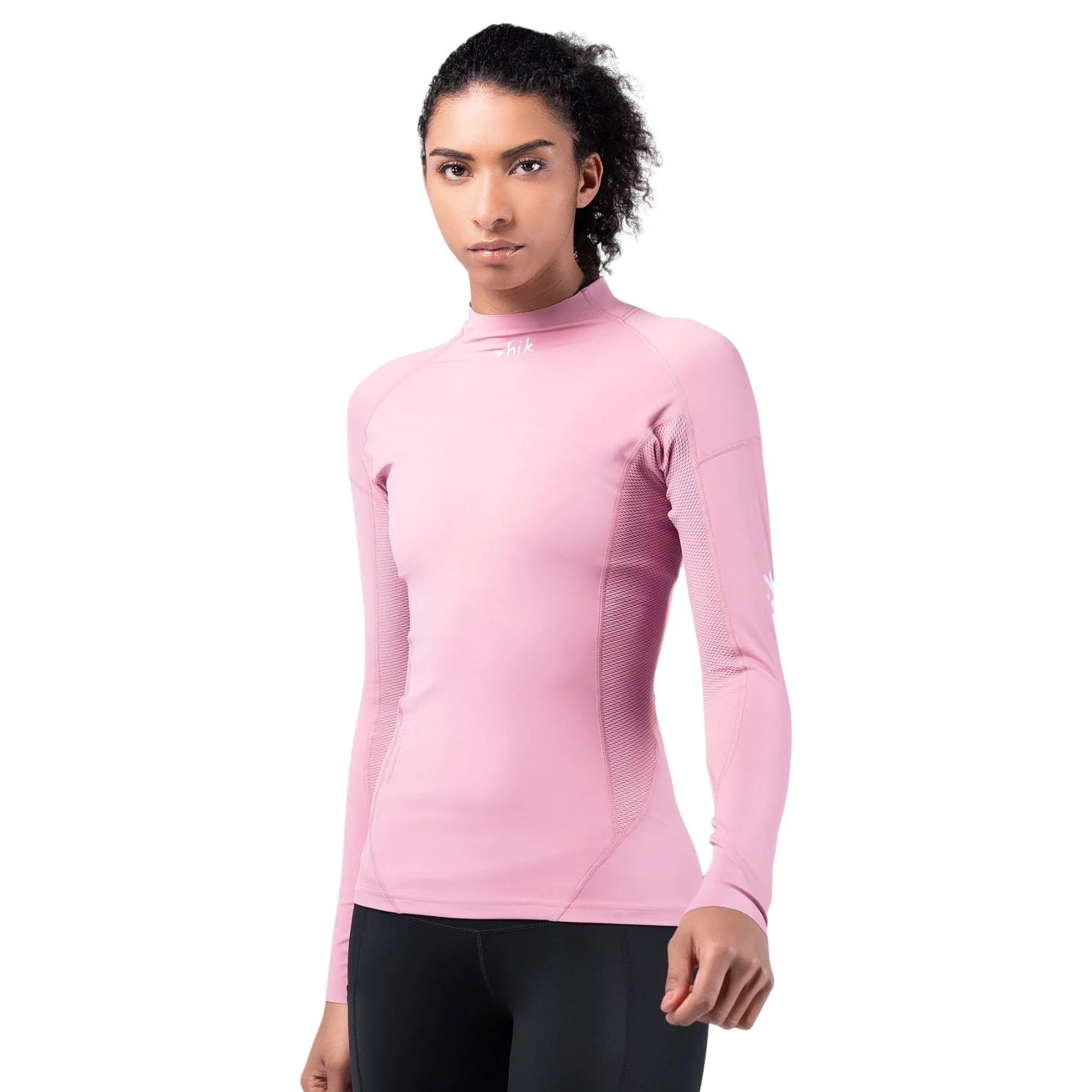 Zhik Limited Edition Womens Eco Spandex Long Sleeve Top, Pink