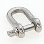 Viadana Forged Dee (D) Shackle 6mm, 28.05