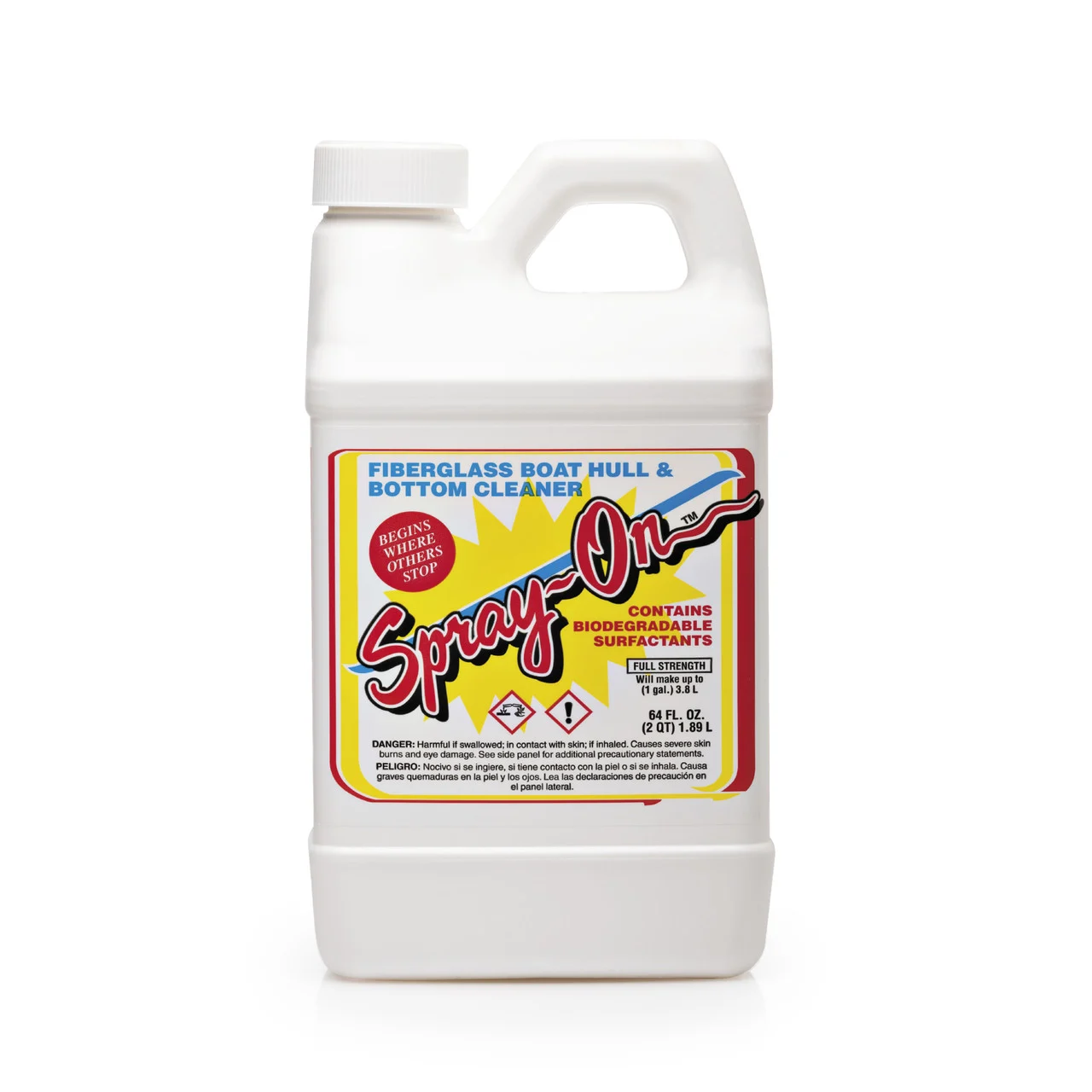 M&l Marine, Inc. - Spray-on, Fiberglass Cleaner 1/2 Gallon W Sprayer - F1000