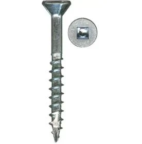 Deck Screw Square Drive 18-8 Box of 100