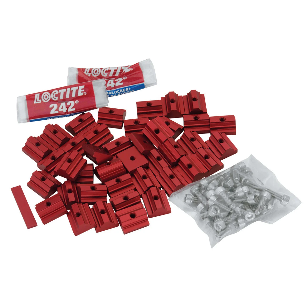 Harken 26mm Switch Track Mounting Kit - Flat Mast Groove