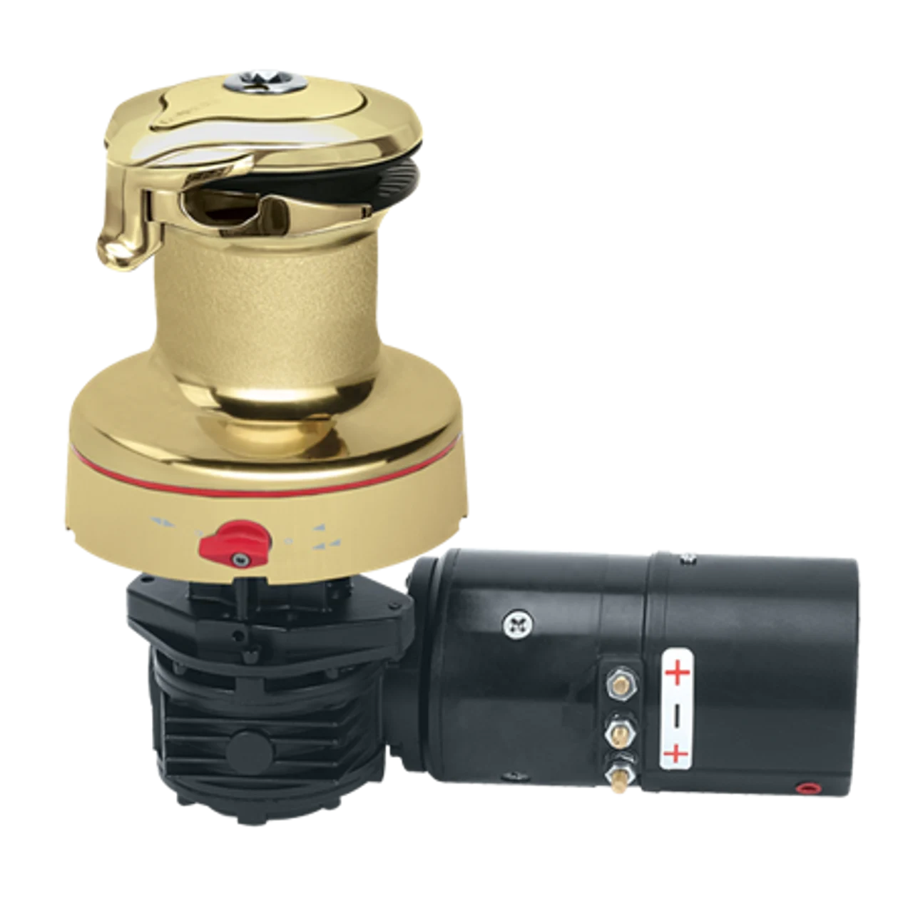 Harken 46 Electric Self-Tailing Rewind Radial Bronze Winch Reverse Speed 24V