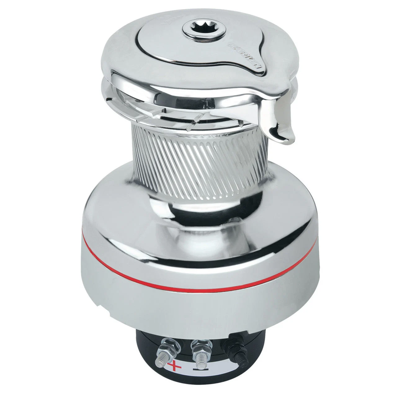 Harken 900 Electric UniPower Self-Tailing Radial All-Chrome Winch - 12V