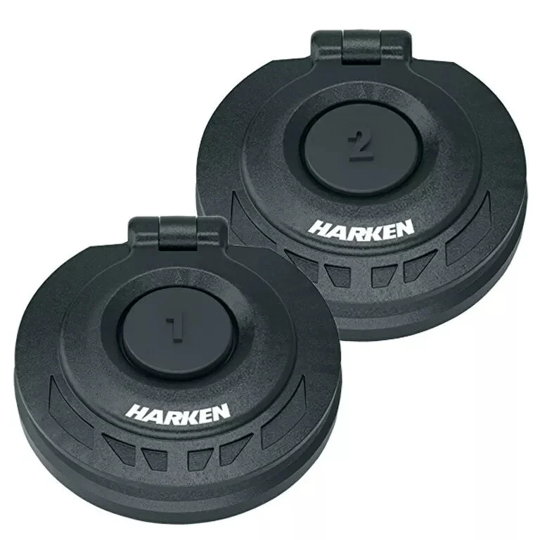 Harken Pair 1 & 2 Single Function Digital Foot Switch - Black