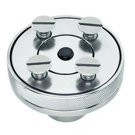 Harken 5.3 T Stainless Steel Bolt-Down Deck Cup, Swivel Top