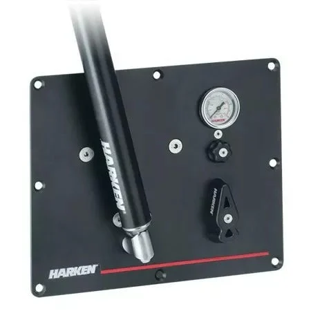Harken 4-Function Black-Anodized Aluminum Panel — 1-Speed