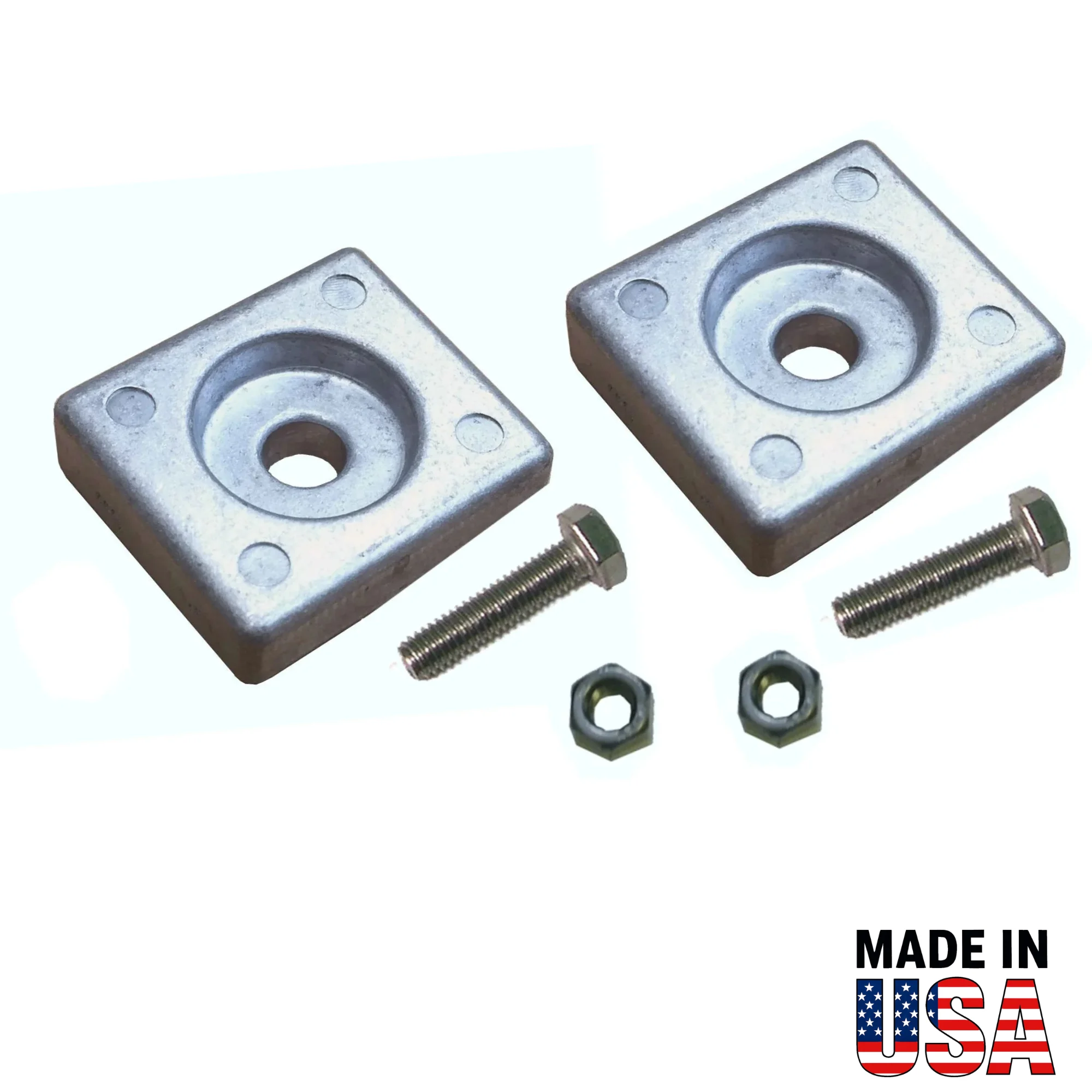 00027A for Honda Small Plate Anode — Replaces Honda 41106-ZW9-000