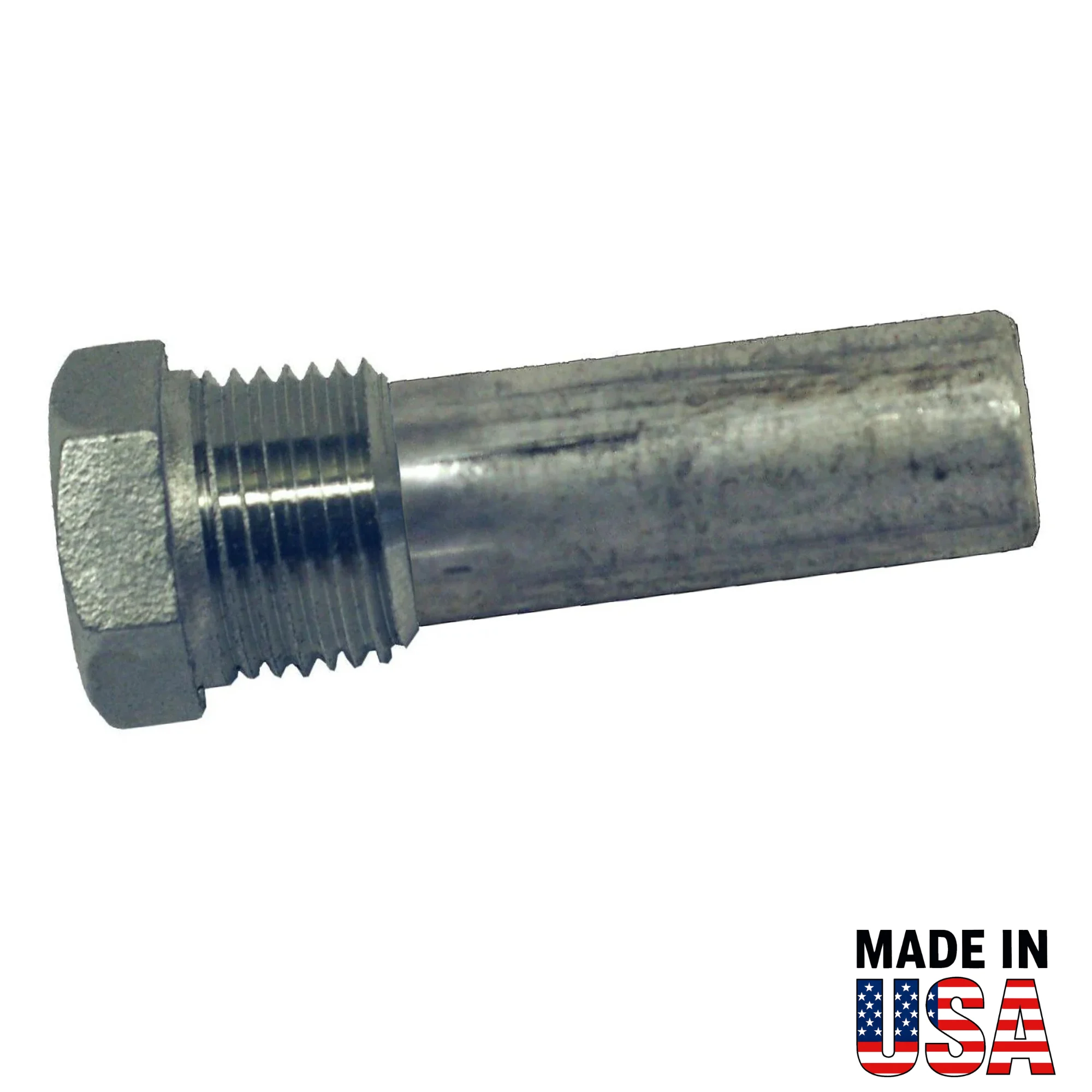 CE-1F Complete Aluminum Pencil Anode with Plug — Replaces E-1F / CME-1F