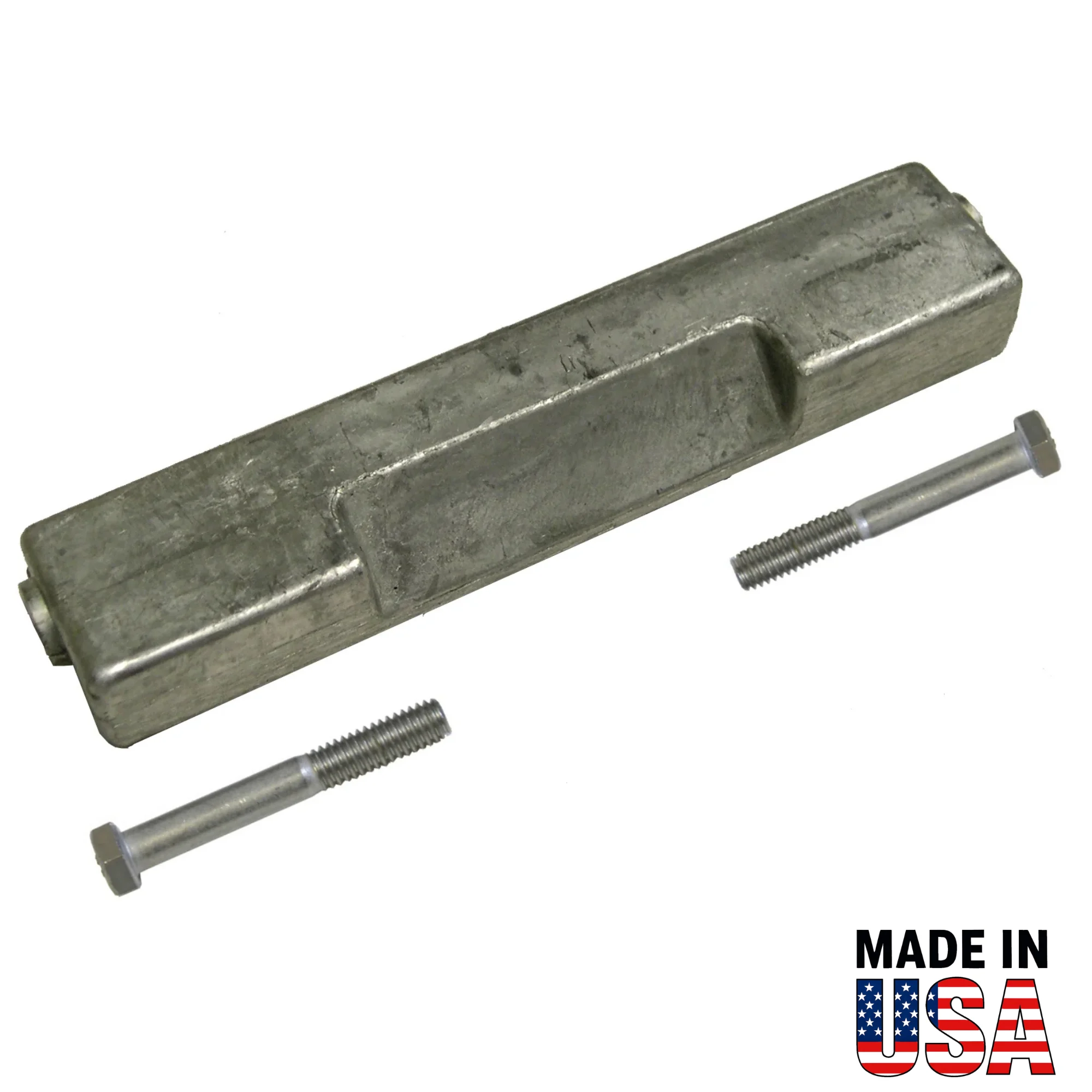 00143A for Bombardier (Johnson/Evinrude) Transom Anode — Replaces 433580 & 5007089