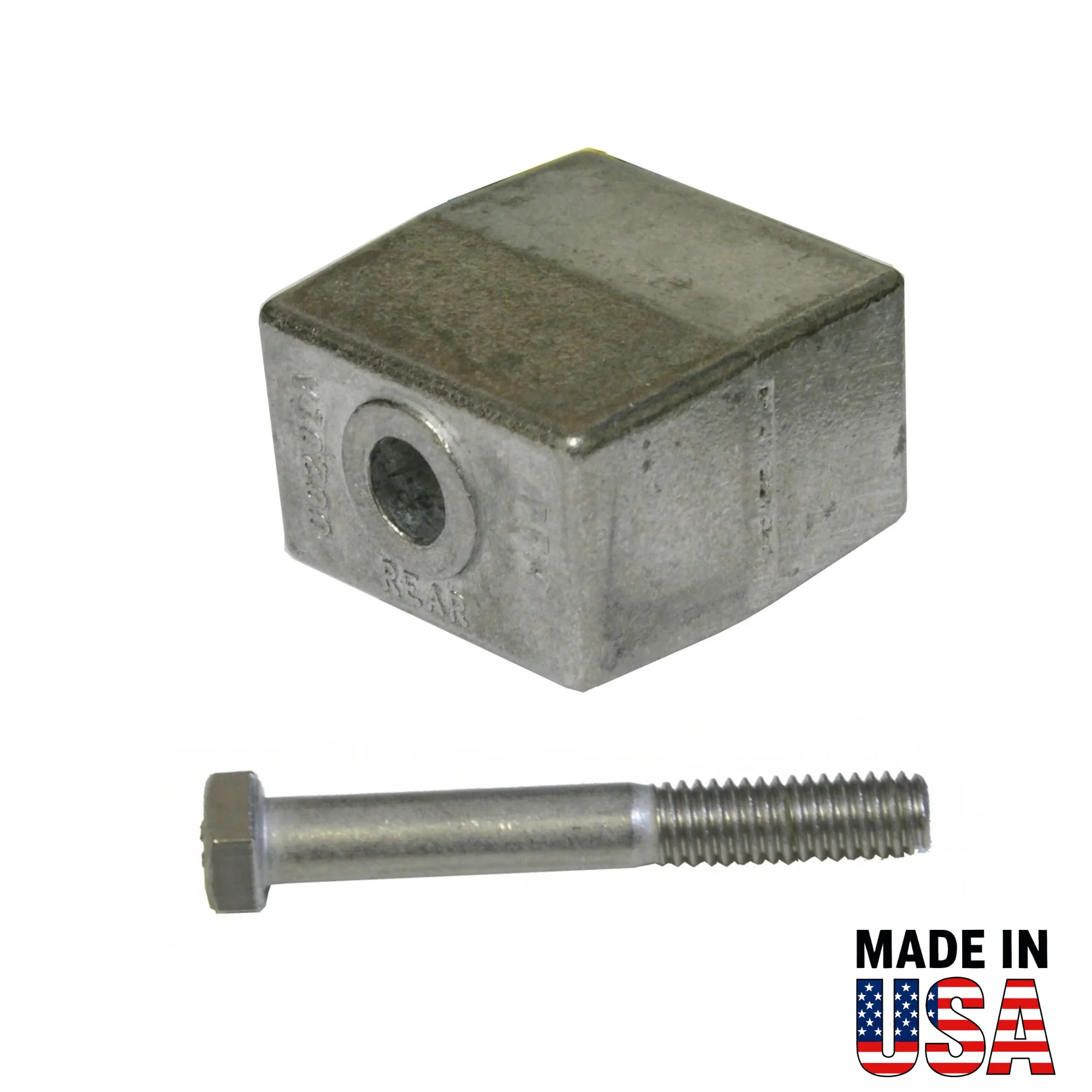 00201A for Bombardier (Johnson/Evinrude) Rear Gearcase Anode — Replaces 392122, 436745, 393023