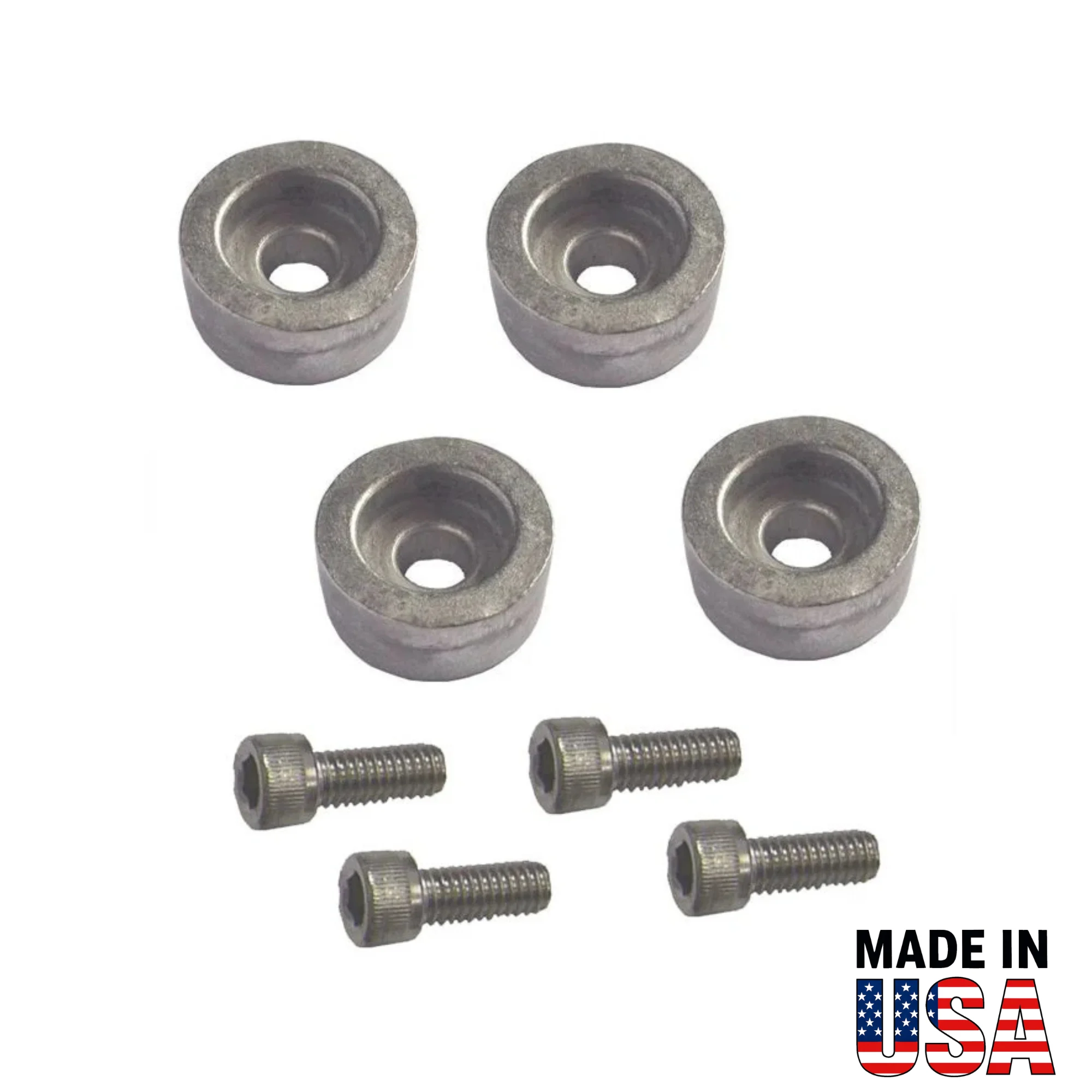 00344A for Suzuki Round Anode — Replaces Suzuki & Johnson/Evinrude OEM