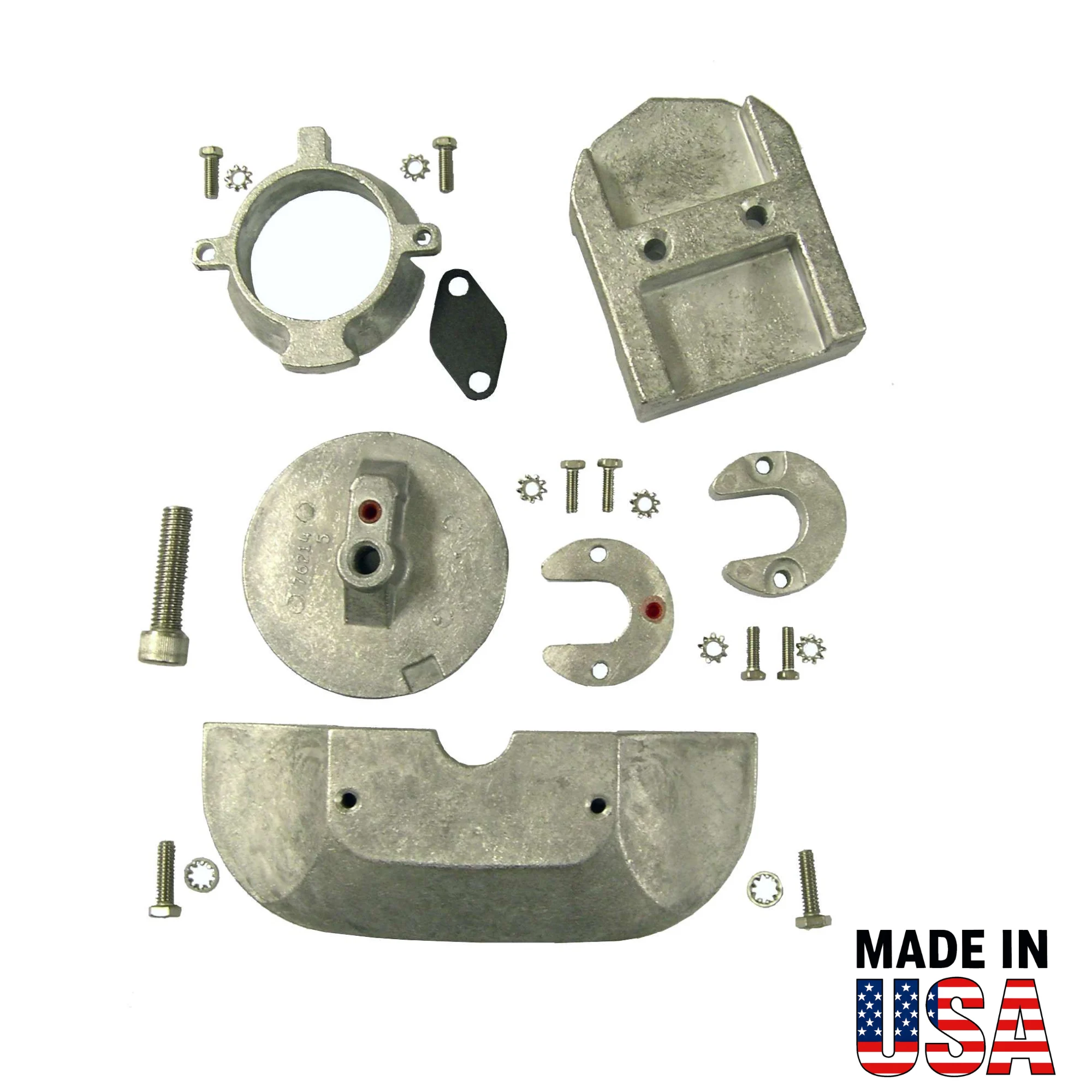 10059A Complete Anode Kit for Mercruiser Alpha One Gen II — OEM Replacement 888756Q1