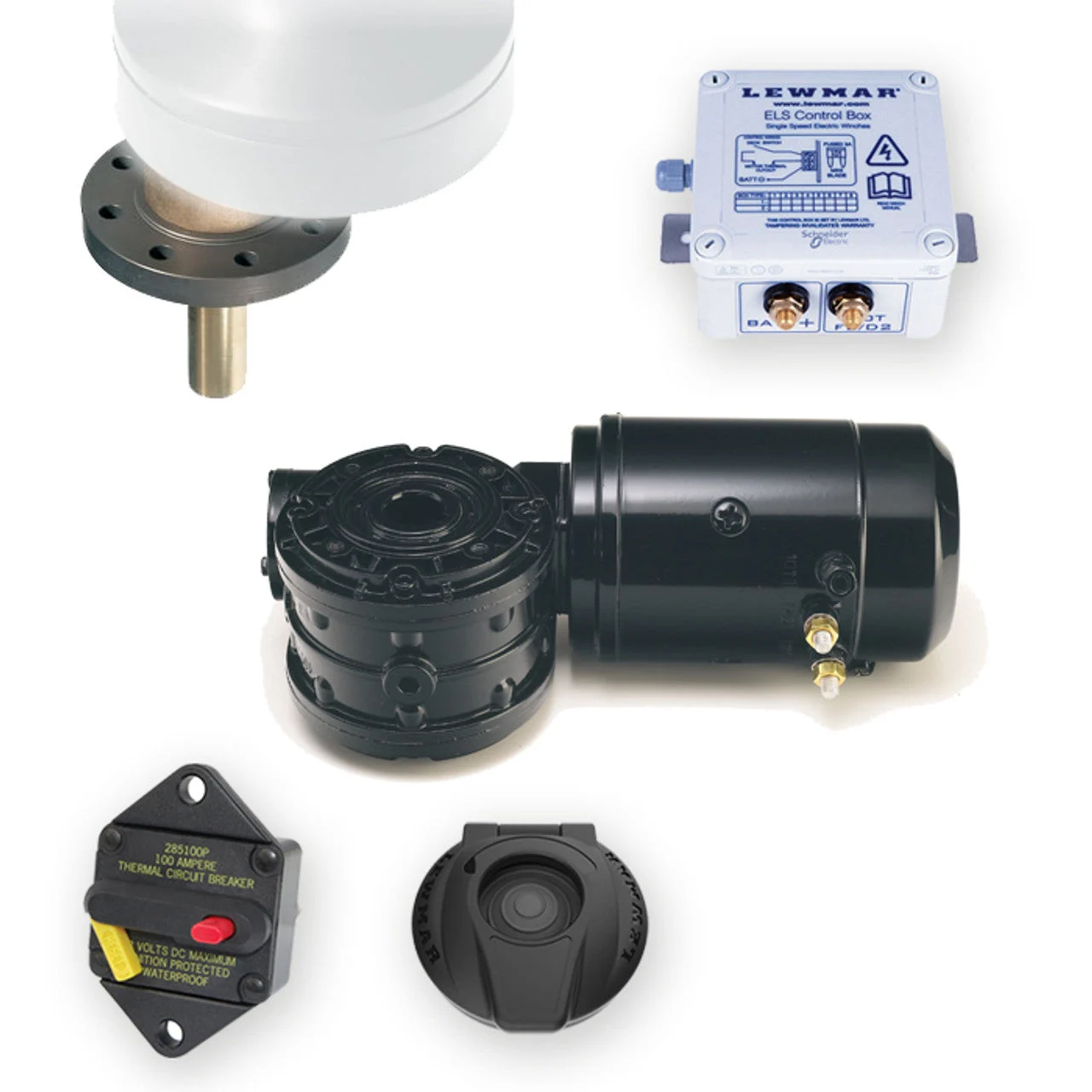 Lewmar 55ST EVO Electric Winch Conversion Kit ELS Control